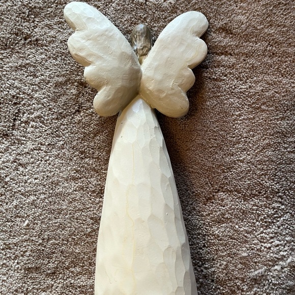 Love & Warmth Angel Standing Decor - Cream and Pink - Picture 2 of 3